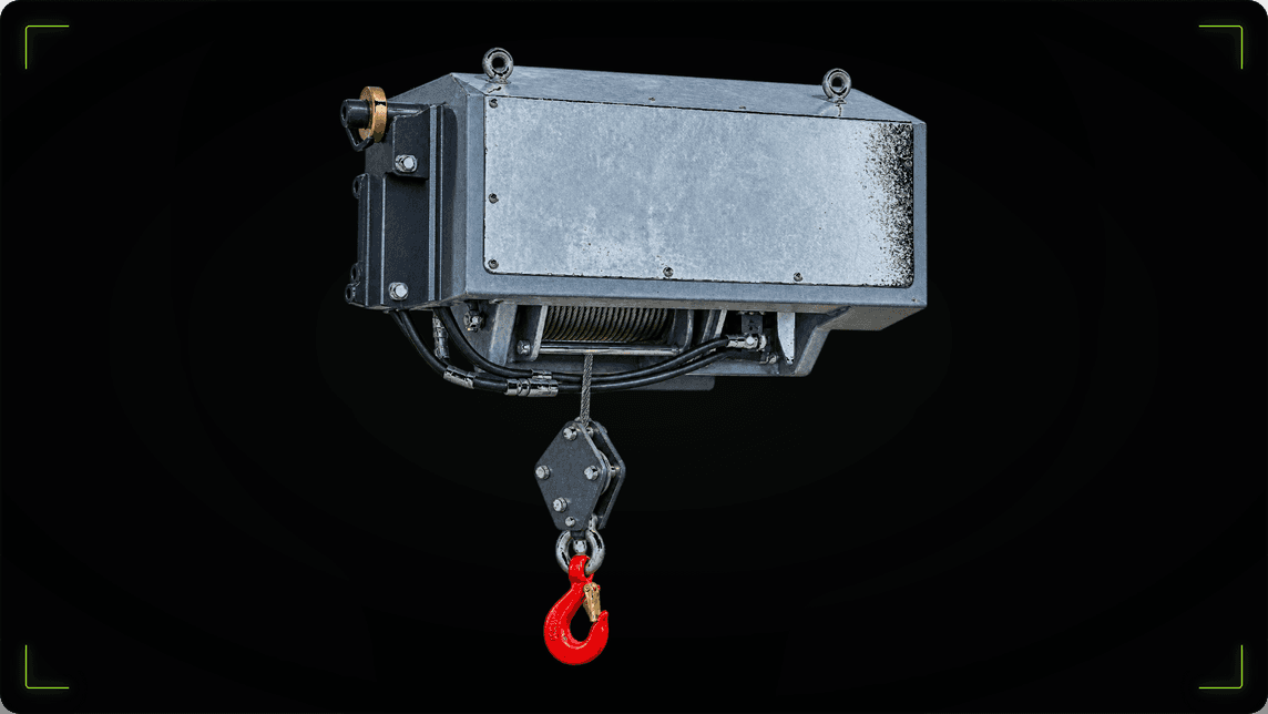 Hydraulický naviják pro teleskopický manipulátor